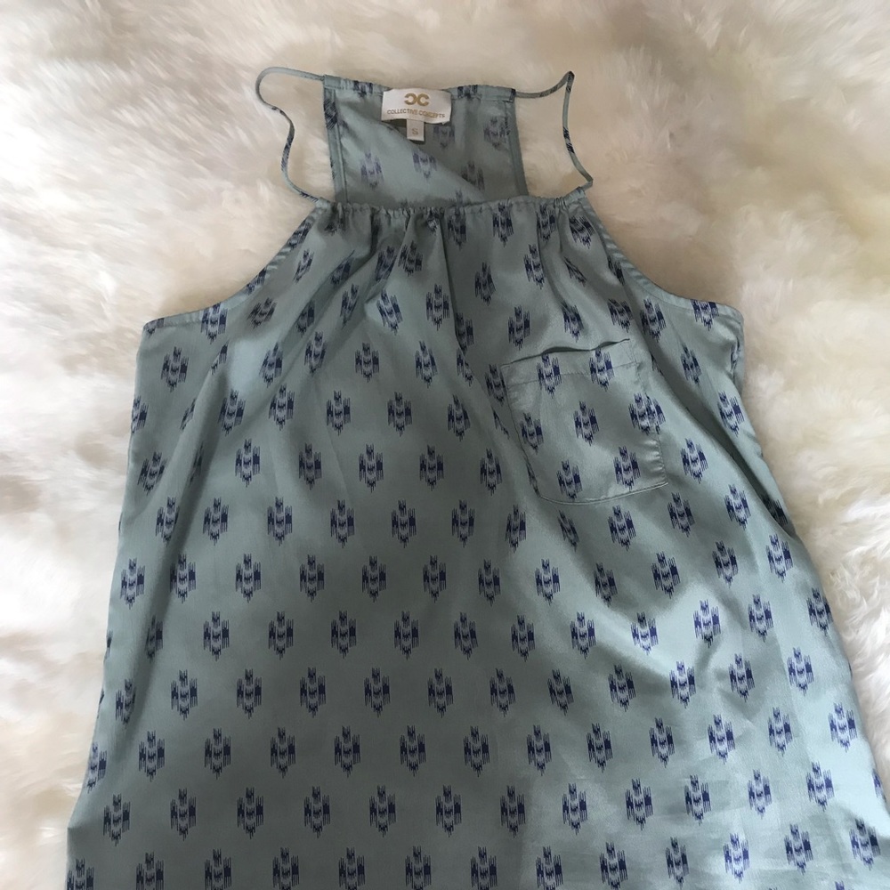 Collective Concepts Green patterned tank